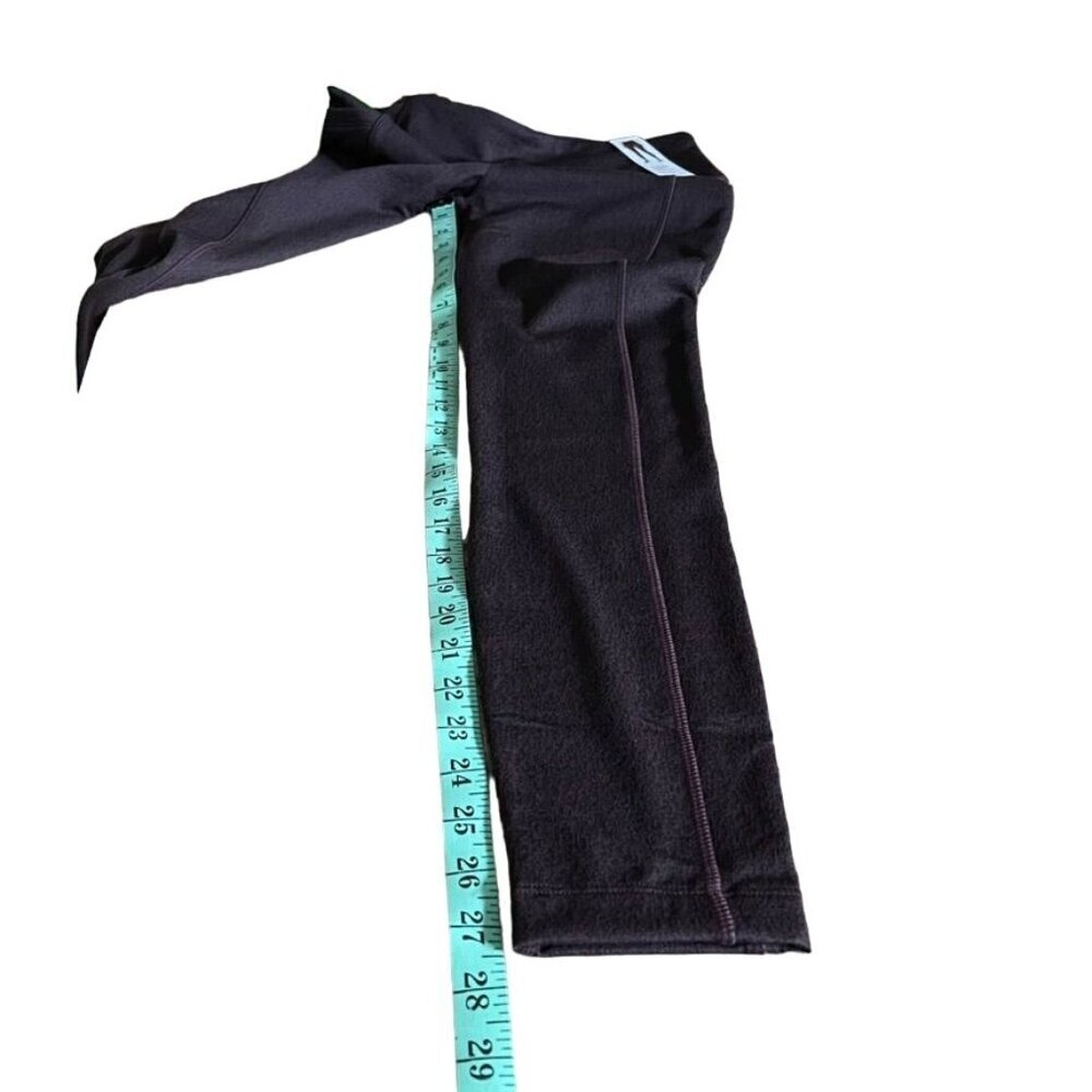 Mondetta Performance & Luxury Women's Black and Burgundy Leggings Smal NWT - Picture 9 of 11